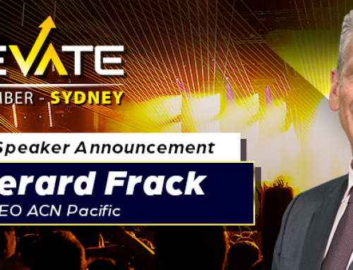 Speaker Announcement – Gerard Frack